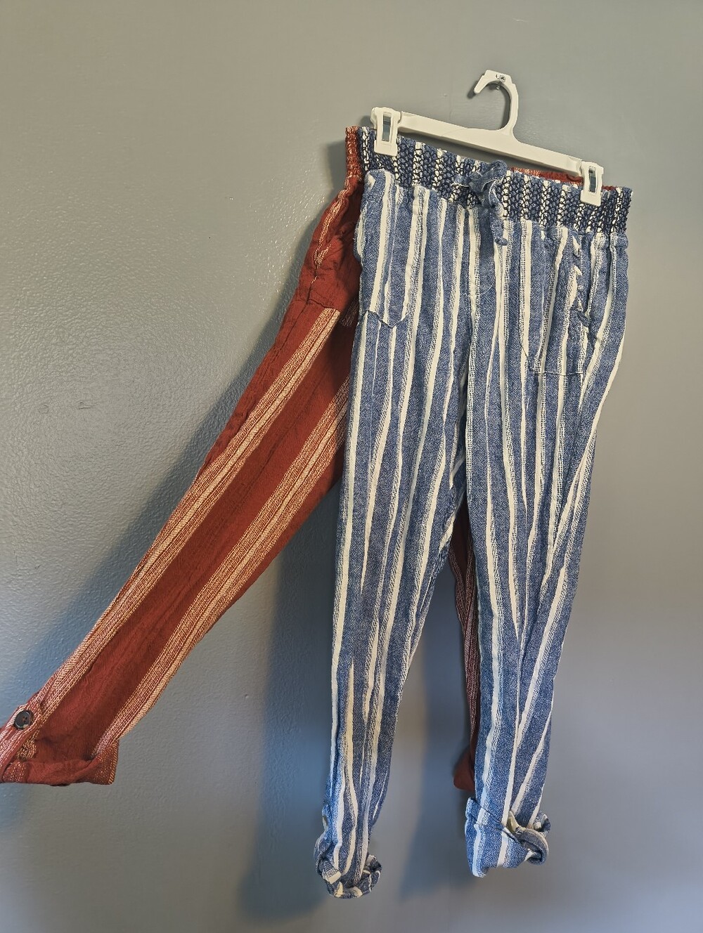 2 Pack Rewash Linen Rayon Pants